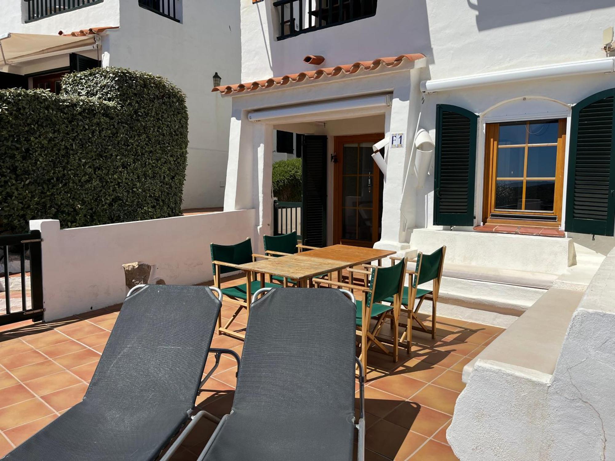 Apartament Aldeamar F1 By Som Menorca Son Parc Zewnętrze zdjęcie